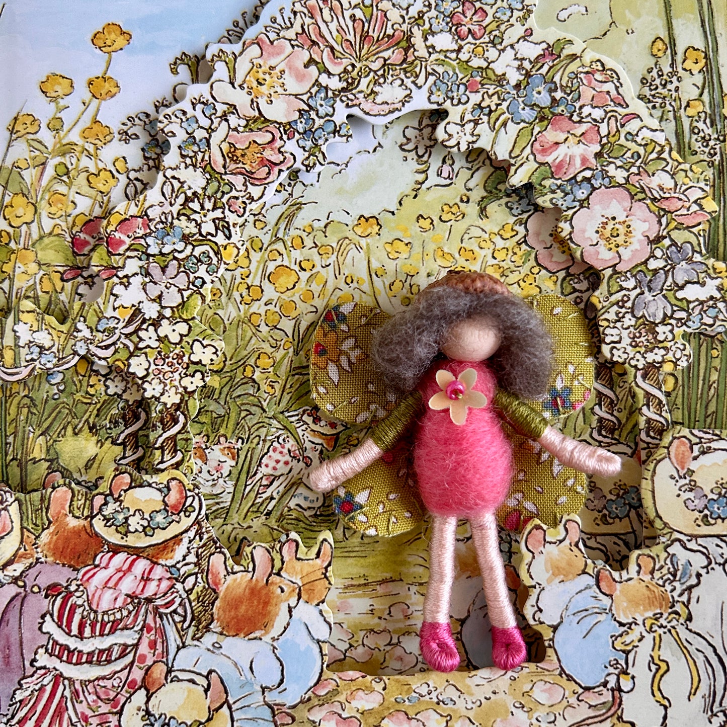 Olive and Pink Fairy