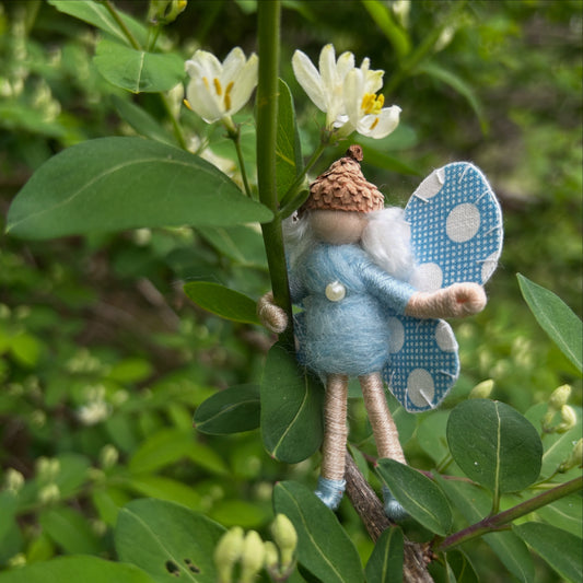 Blue Polka Dot Fairy