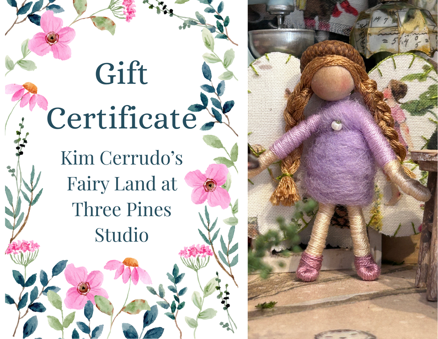 Fairy Land at Three Pines Studio Gift Card