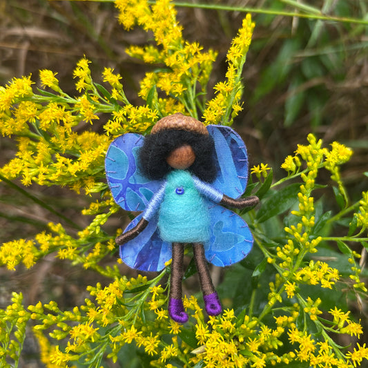 Shade of Purple and Teal Fairy